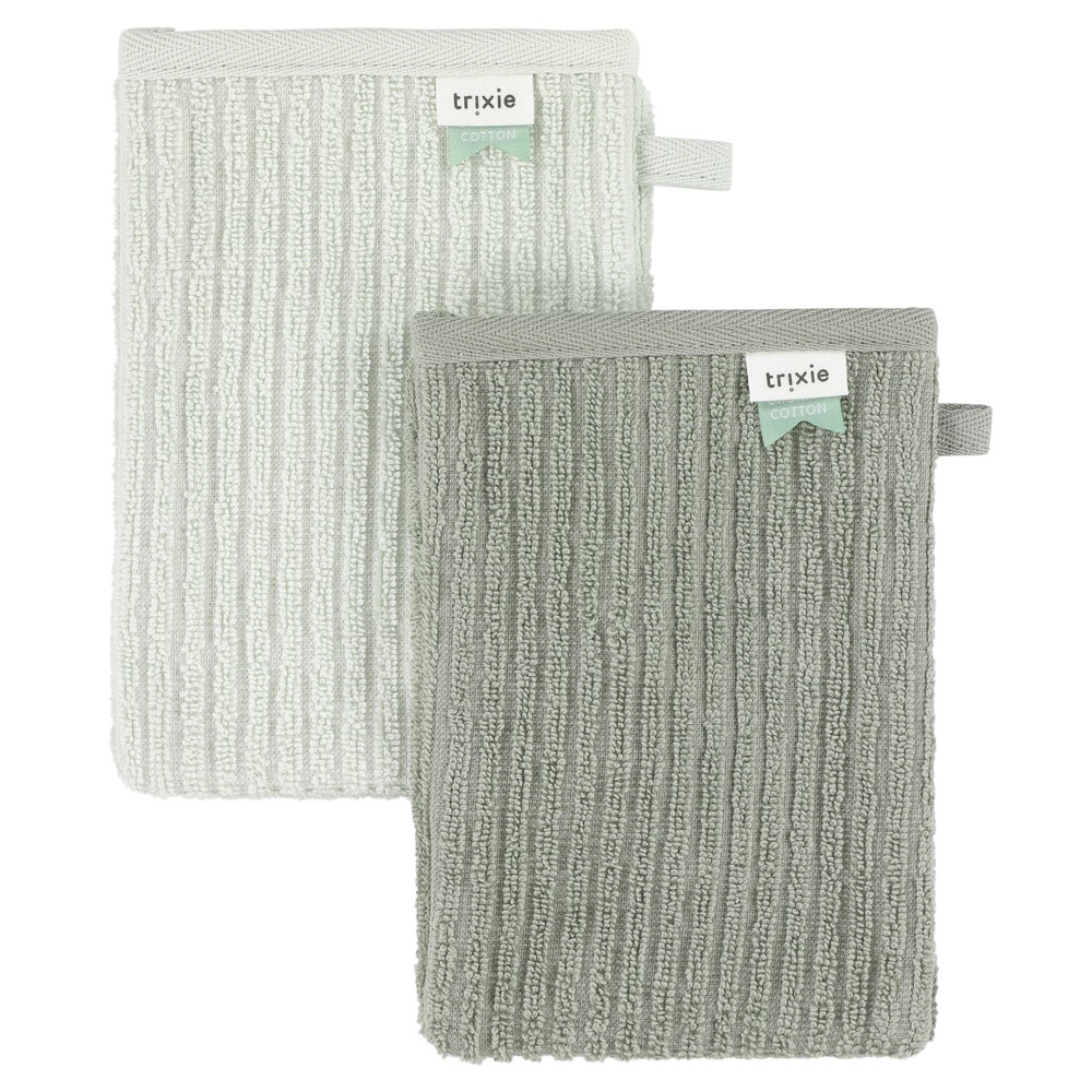 Waschhandschuhe 2-pack - Hush Olive